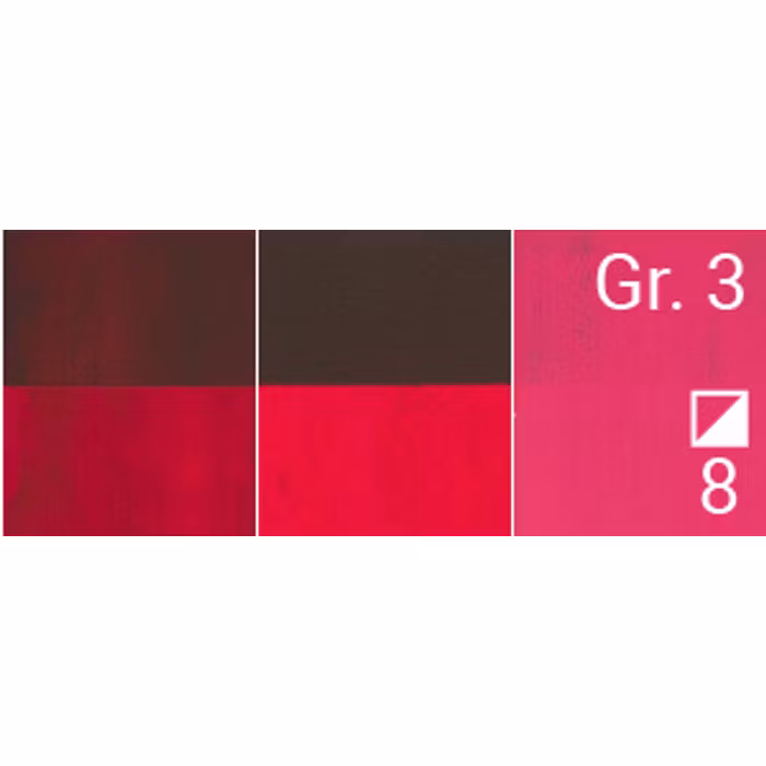Renesans-Cover tempera gouache extrafine in tubes 20 ml -15-Madder lake