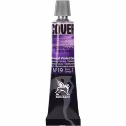 Renesans-Cover tempera gouache extrafine in tubes 20 ml -19-Mineral violet deep