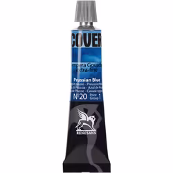Renesans-Cover tempera gouache extrafine in tubes 20 ml -20-Prussian blue
