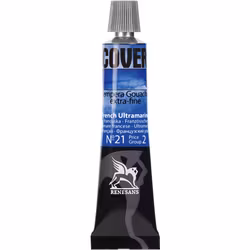 Renesans-Cover tempera gouache extrafine in tubes 20 ml -21-French ultramarine