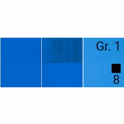 Renesans-Cover tempera gouache extrafine in tubes 20 ml -25-Cyan blue