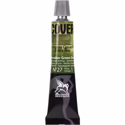 Renesans-Cover tempera gouache extrafine in tubes 20 ml -27-Cinnabar green deep
