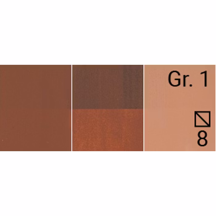 Renesans-Cover tempera gouache extrafine in tubes 20 ml -36-Burnt umber