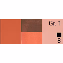 Renesans-Cover tempera gouache extrafine in tubes 20 ml -37-Pozzouli red