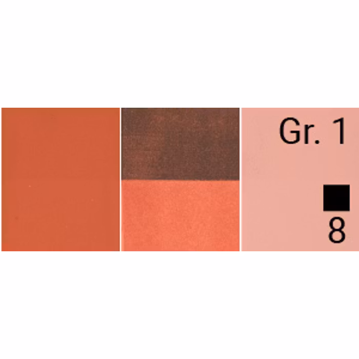 Renesans-Cover tempera gouache extrafine in tubes 20 ml -37-Pozzouli red