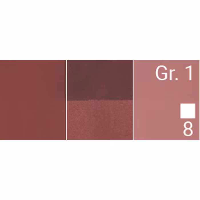 Renesans-Cover tempera gouache extrafine in tubes 20 ml -38-English red