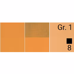 Renesans-Cover tempera gouache extrafine in tubes 20 ml -39-Gold ochre