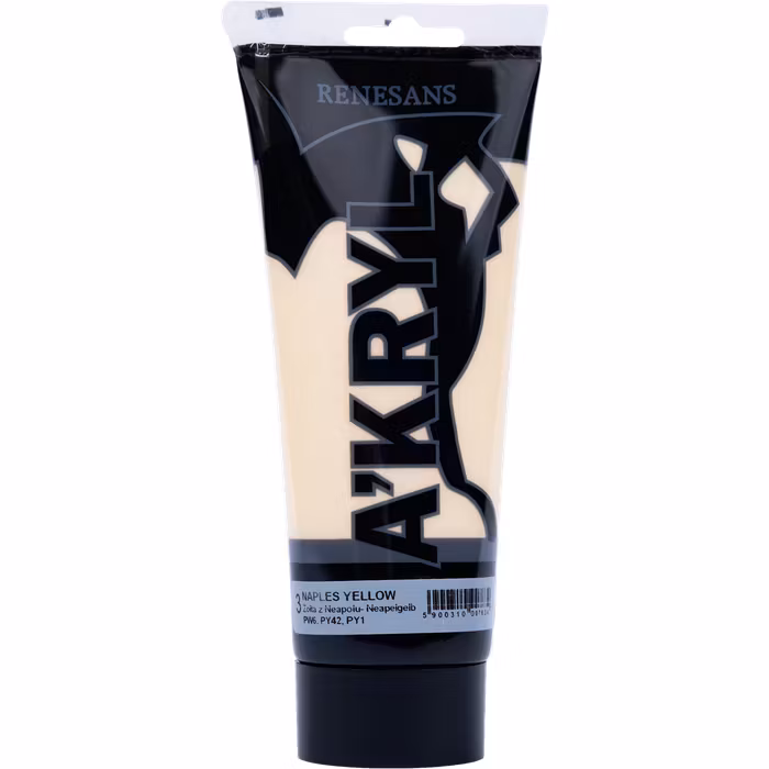 Renesans-A'kryl satin 200 ML-03-NAPLES YELLOW