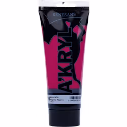 Renesans-A'kryl satin 200 ML-10-MAGENTA