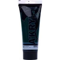 Renesans-A'kryl satin 200 ML-18-SAP GREEN