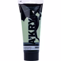 Renesans-A'kryl satin 200 ML-43-GREEN EARTH