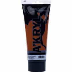 Renesans-A'kryl satin 200 ML-48-BURNT UMBER