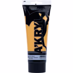Renesans-A'kryl Metallic 200 ML-30-LIGHT GOLD