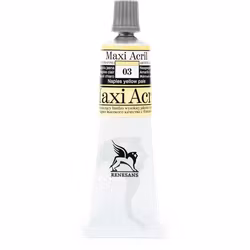 Renesans-MAXI akryl gloss 60 ML-03-NAPLES YELLOW PALE