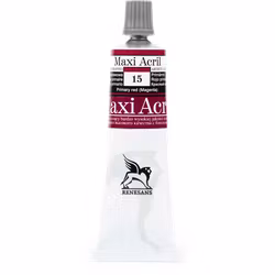 Renesans-MAXI akryl gloss 60 ML-15-PRIMARY RED (MAGENTA)