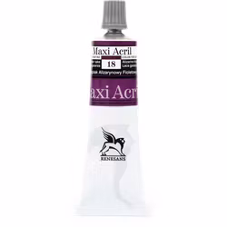 Renesans-MAXI akryl gloss 60 ML-18-ALIZARIN MADDER LAKE VIOLET