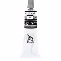 Renesans-MAXI akryl gloss 60 ML-42-LAMP BLACK