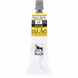 Renesans-MAXI akryl gloss 60 ML-43-BRILLIANT YELLOW