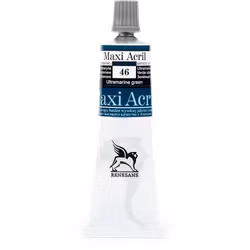 Renesans-MAXI akryl gloss 60 ML-46-ULTRAMARINE GREEN