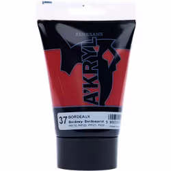 Renesans-A'kryl satin 100 ML-37-BORDEAUX