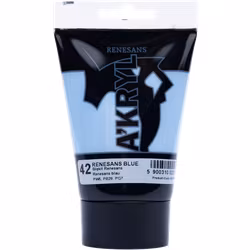 Renesans-A'kryl satin 100 ML-42-RENESANS BLUE