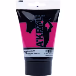 Renesans-A'kryl satin 100 ML-10-MAGENTA