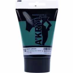Renesans-A'kryl satin 100 ML-15-DEEP GREEN