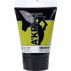 Renesans-A'kryl satin 100 ML-83-OLIVE GREEN