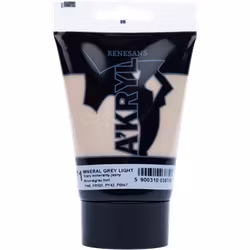 Renesans-A'kryl satin 100 ML-71-MINERAL GREY LIGHT