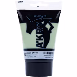 Renesans-A'kryl satin 100 ML-43-GREEN EARTH