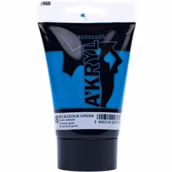 Renesans-A'kryl irideescent 100 ML-68-MICACEOUS GREEN
