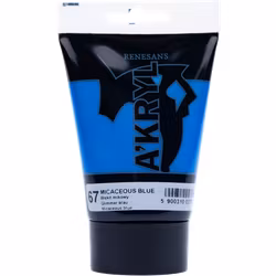 Renesans-A'kryl irideescent 100 ML-67-MICACEOUS BLUE