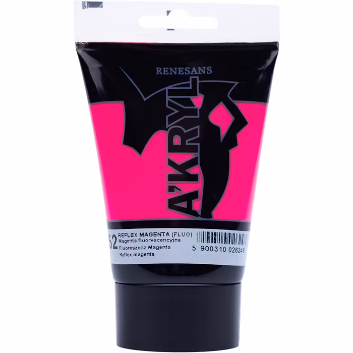 Renesans-A'kryl Reflex 100 ML-52-REFLEX MAGENTA (FLUO)