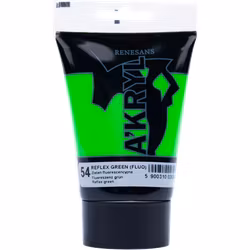 Renesans-A'kryl Reflex 100 ML-54-REFLEX GREEN (FLUO)