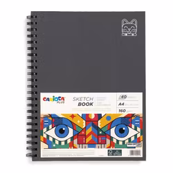 Sketchbook-spiral-A4-160g-40 sidor
