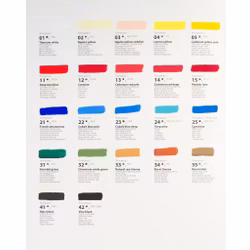 Renesans-Cover tempera gouache extrafine in tubes 20 ml-Box med 12st