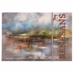Renesans-pastell pad block 10 st mocka-A4