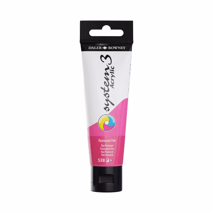 System3-538-59 ml Fluorescent Pink