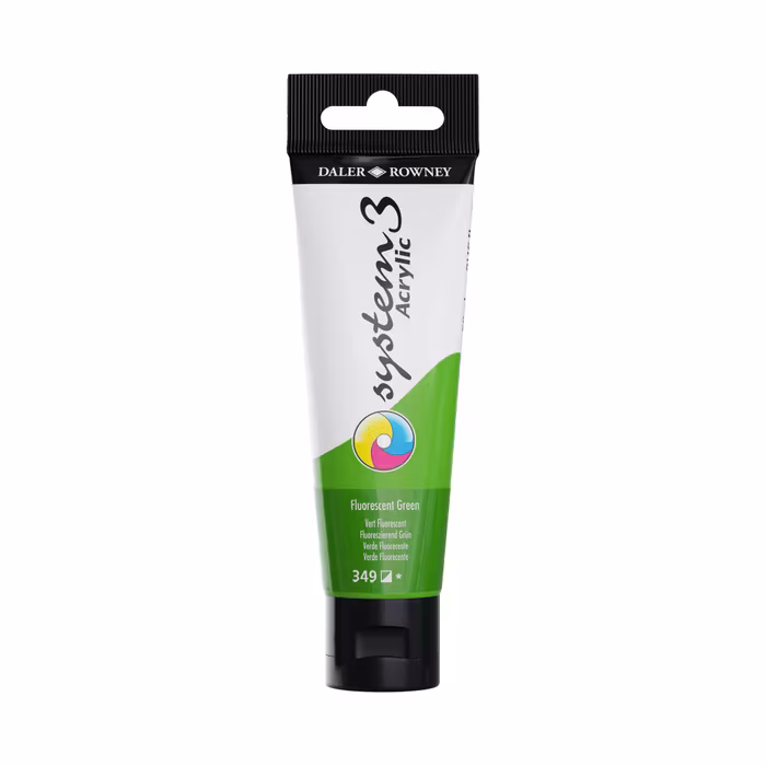 System3-349-59 ml Fluorescent Green
