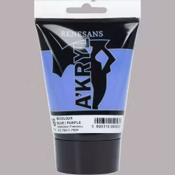 A'KRYL - BICOLOUR 100 ML 76 BLUE/PURPLE