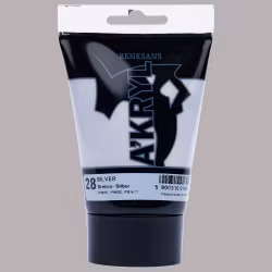 Renesans-A'KRYL SATINE 100 ML-28 SILVER