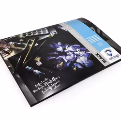 Black Water colour paper-360g-A4-Van Gogh