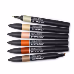 Promarker-Earth tone-6 st