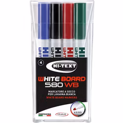 Whiteboard pennset med 4 st pennor