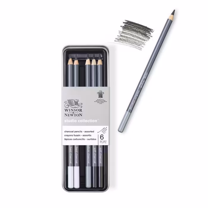 Kolpennor 6-set Collection-Winsor & Newton