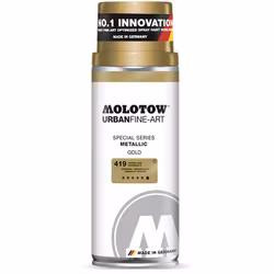 Sprayfärg Molotow Akryl UrbanFineArt 400ml metalic gold-419