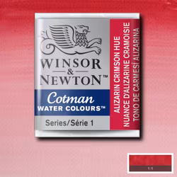 Akvarellfärg Cotman 1/2-kopp Alizarin crimson hue 003