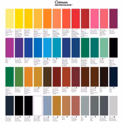 Akvarellfärg Cotman 1/2-kopp Cadmium red hue 095