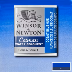 Akvarellfärg Cotman 1/2-kopp Cobalt blue hue 179