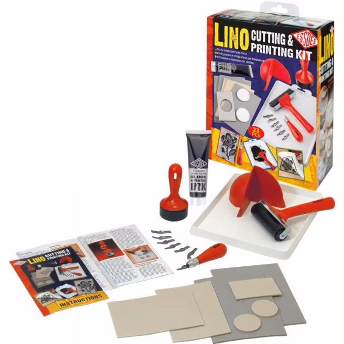 Lino Printing Kit-23delar-Essdee